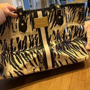 L.A.M.B. Mandalay Newsprint tote. Like new condition